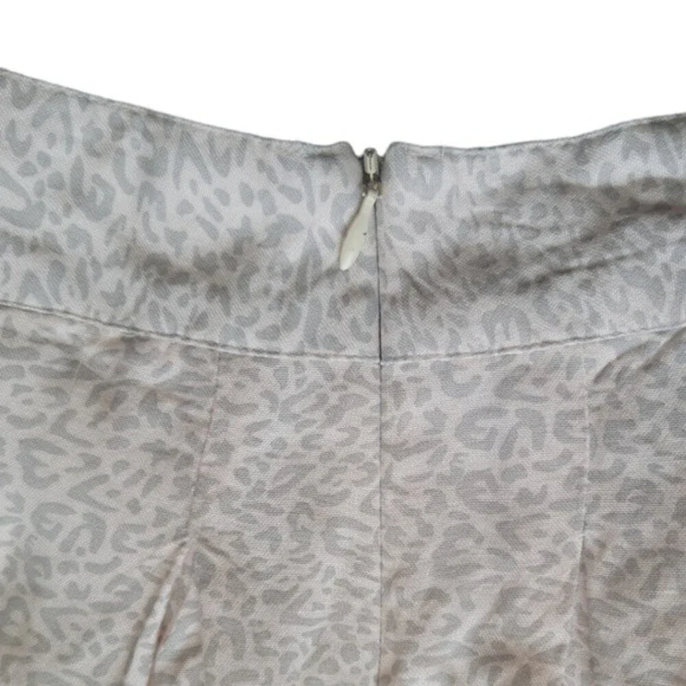 NWT Sim & Sam Pink Animal Print Skirt - S